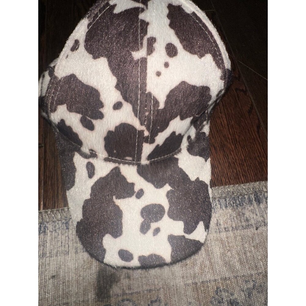 Cow Print Baseball Cap